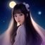 叶子看文读者深夜书房头像，书房灯光